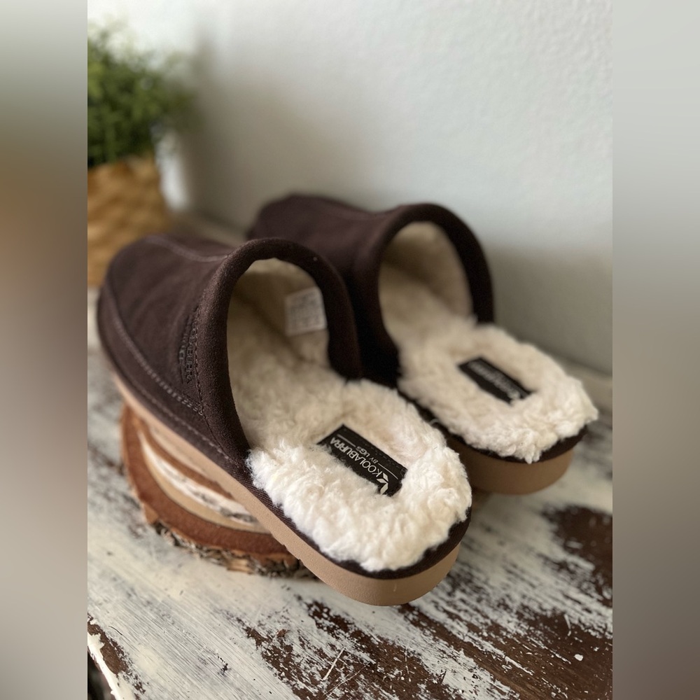 ✨SOLD✨ UGG KOOLABURRA MENS CLOG SLIPPERS BROWN NEW Without Box 1105891 Size 10 - Picture 7 of 12